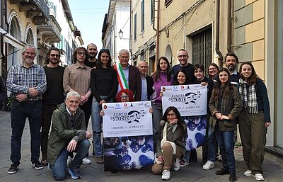 A caccia di storie foto di gruppo